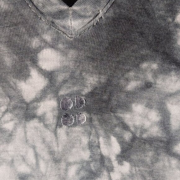 Sweaty Betty Take It Easy Tie Dye Black Dress Size S Sleeveless V Neck Pockets - Picture 8 of 14